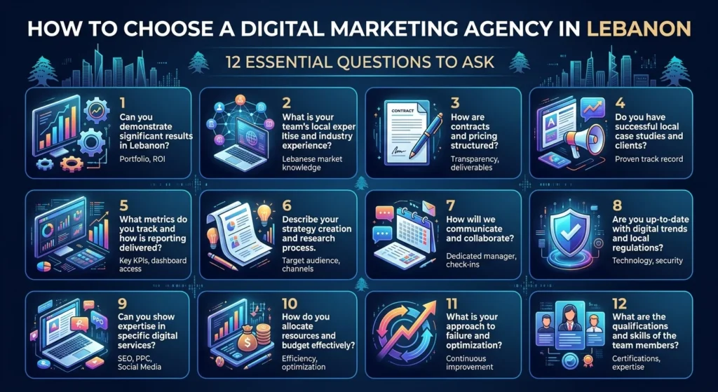 How to Choose a Digital Marketing Agency in Lebanon